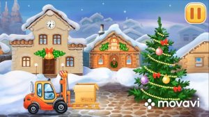 Играем в веселую игру Build a House Собираем мини погрузчик