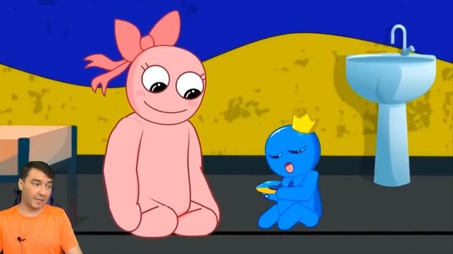 ЛУЧШИЙ ДРУГ ФИОЛЕТОВОГО ? Анимации, РОБЛОКС, Поппи Плейтайм, Rainbow Friends Roblox Валеришка смотреть онлайн