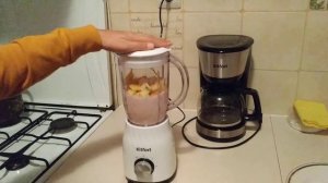 Сделала бананово-яблочный коктейль! Обзор блендера Kitfort KT-1379