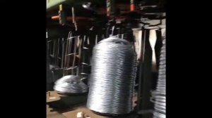 Как делают проволоку оцинкованную (production of galvanized wire)