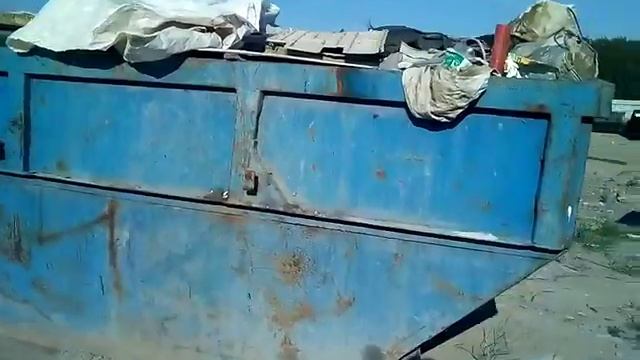 Бункера-контейнеры для мусора 8 куб м, б/у T:89(915)306 00 09 смотреть онлайн