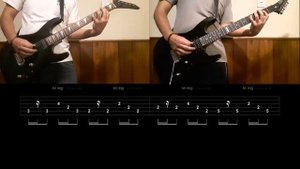 Metallica - The four horsemen  guitar cover tabs By Carlos Poveda