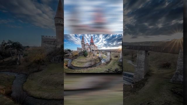 Wide Angle Photography of Corvin Castle