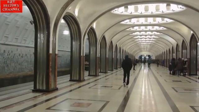 Станции Московского метрополитена | Маяковская смотреть онлайн