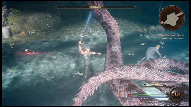 Final Fantasy 15 Episode Gladiolus part 1 смотреть онлайн