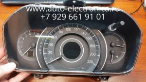 Скрутить пробег Honda CR-V 2013г.в, как скрутить пробег без снятия приборной панели, Раменское