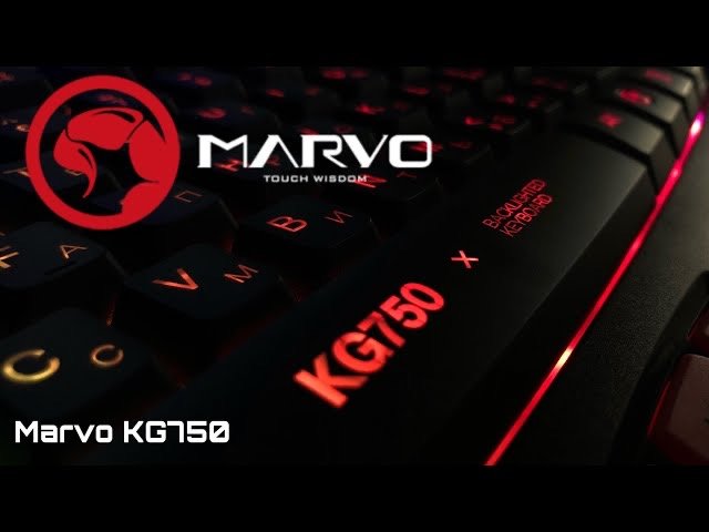 Marvo KG750 – обзор игровой клавиатуры