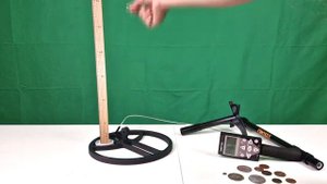 Проверка чувствительности металлоискателя Terra F250