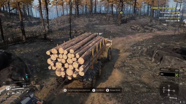 Timber For The Locals 2 Derry Special Logging Gampleay New SnowRunner Phase 9 Update/DLC смотреть онлайн