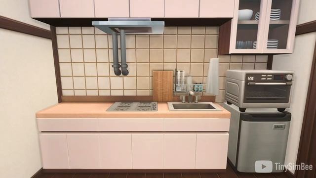 Ramen Restaurant ? | Stop Motion Build | The Sims 4 | No CC | смотреть онлайн