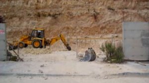 Kenigs ground work in Givat Zeev