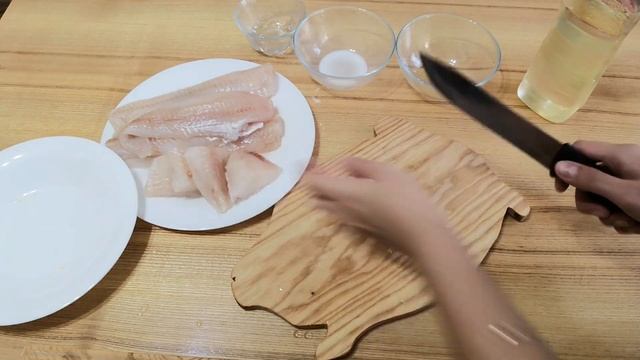 Вкуснейшая рыба в кляре.Минтай в кляре,жареный на сковороде.