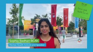 Sophia Badhan | To-Do List Talk: Deliver Good Health and Well-Being For All | Global Goals Week