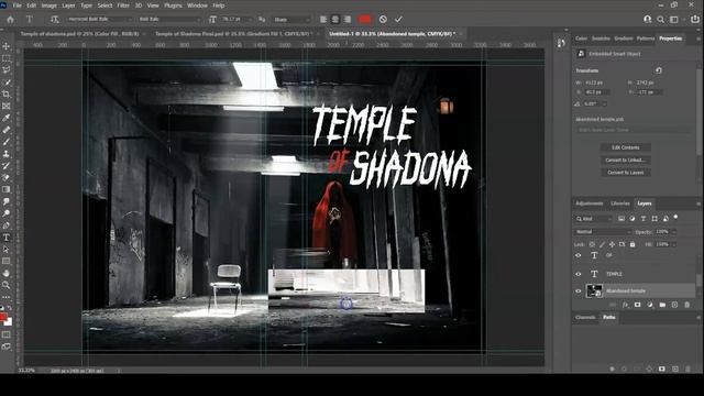 Book Cover Design - Adobe Photoshop - Tutorial