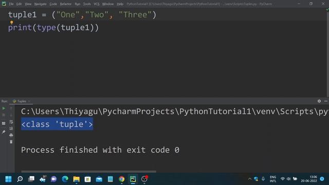 Python Tuples : Part 1 - Create/Access Tuples | Python Beginners Tutorials | An IT Professional |