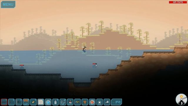 Копай или умри. Прыжок над бездной.Dig Or Die. Jump abyss. смотреть онлайн