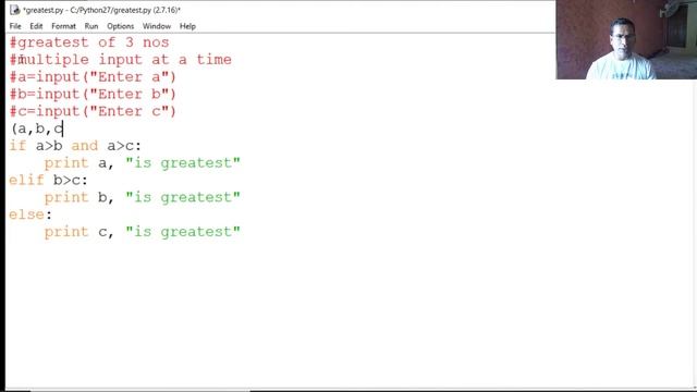 Multiple if else in Python
