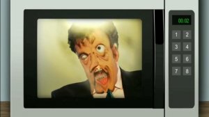 Jeremy Clarkson in a microwave