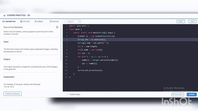 coding practice - 26 java fundamentals QA automation Testing NXTWAVE