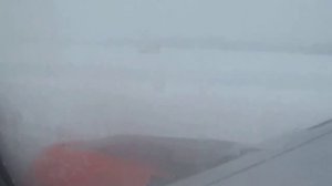 Посадка самолёта А-321 в аэропорту Борисполя.31.01.2013г