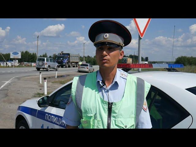 Автоинспекторы оперативно доставили в больницу ребёнка, находившегося в бессознательном состоянии