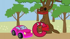 Буква С.Учим буквы. Изучаем алфавит вместе с машинкой Тосей. Развивающие мультики для детей.