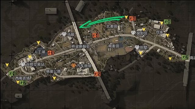 Arena Breakout  Гайд по Ферме:  Тактика, Секретные места. Точки респауна. Ключи.