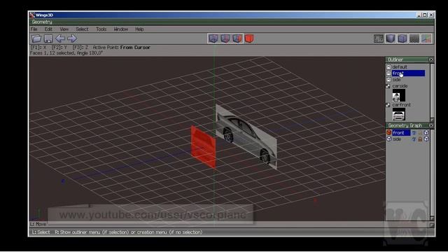 Wings3D Tutorial - Car Modeling 3D Reference Set Up by VscorpianC