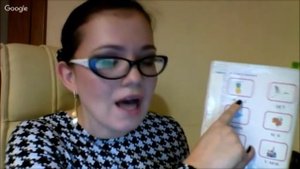 1. Фрагмент вебинара: работа с тетрадью "Мои первые слова" часть 1 Шишкиной Н.А.