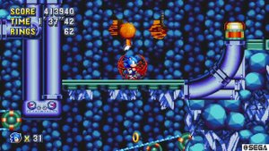 Sonic Mania - Lava Reef Zone Act 2 Special Stage Rings