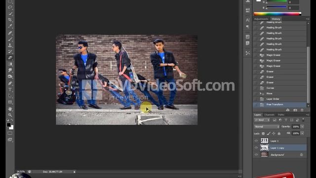 How To Create a Nice Wallpaper In Your Photo/ Tutorial Of Adobe Photoshop CS6 смотреть онлайн