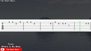 Pixies - Where Is My Mind Guitar Tutorial