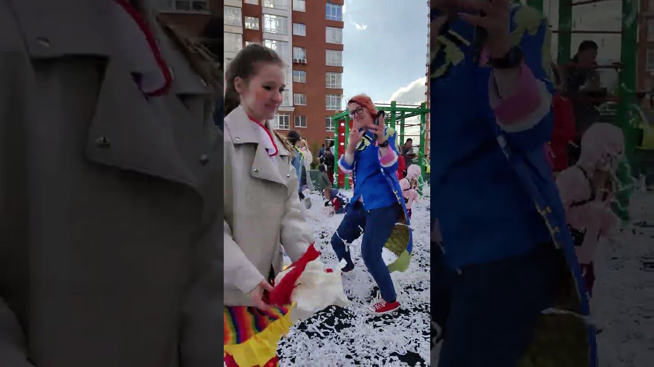 Самый весёлый праздник двора) #анимация #аниматоры #аниматорыкемерово #весело #дети #дискотека смотреть онлайн