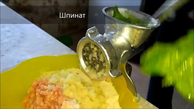 ПП куриные котлеты с кабачком и шпинатом