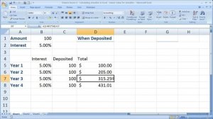 Finance Basics 4 - Calculating Annuities in Excel - Future Value for Annuities