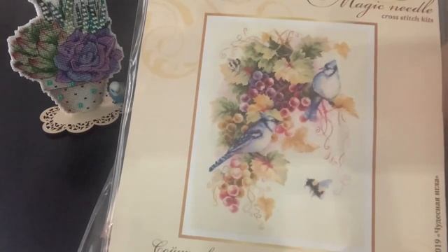 ?Запасы наборов для вышивки .Часть 1 . Большие наборы ?