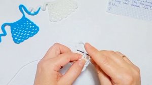 Школьный фартук для куклы. Часть 2