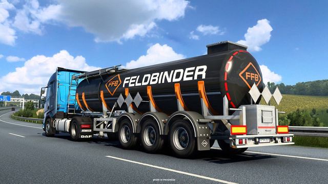 НОВЫЕ ПРИЦЕПЫ FELDBINDER СКОРО В #ETS2