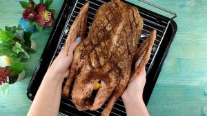 Пряный Рождественский гусь с апельсинами в специи Усяньмань