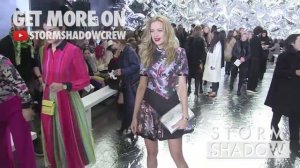 EXCLUSIVE: Petra Nemcova, Yasmin Le Bon and more at front row at Mary Katrantzou show in London