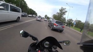 ЖЕСТКИЕ Шашки на ЛИТРОВОМ мотоцикле. Спортбайк для города? #шашки