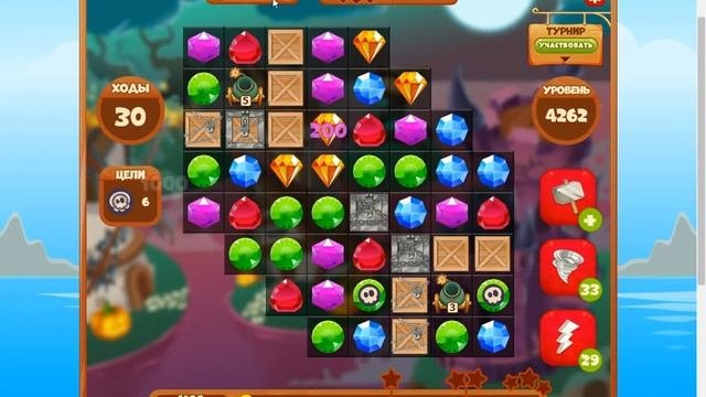 Моя взломанная игра Сокровища пиратов