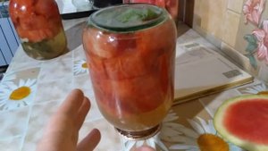 Как закрыть арбузы на зиму в банки ?