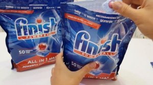 Таблетки для посудомоечных машин FINISH All in 1 Max 50 шт + 50 шт