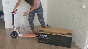 Распаковка — Самокат Ridex Marvellous 200мм