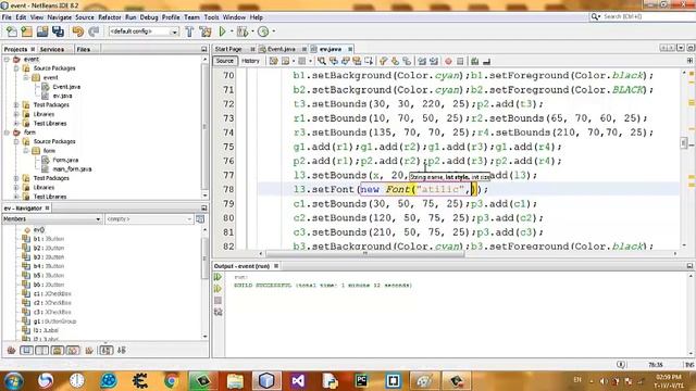 46 - Java Course Level 3 (Event and Move the components) смотреть онлайн