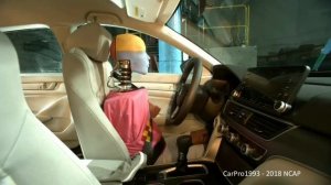 2018-2022 Honda Accord / Accord Hybrid NHTSA Side Pole Crash Test