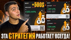 НА ФЬЮЧЕРСАХ ЗАРАБАТЫВАЮТ ТОЛЬКО ТАК! Стратегия для фьючерсов байбит.