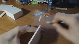 Собираем ящик из пвх пластика!