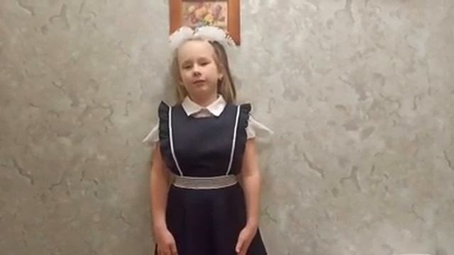 Таисия Сапранович школа 2075, С.Я. Маршак "Разговор с первым классом". смотреть онлайн